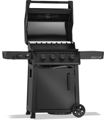 Napoleon Phantom Freestyle PRO 425, mit Edelstahl Rosten und Tür, Mattschwarz