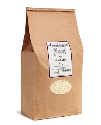 Lunderland Bio-Hirseflocken Nahrungsergänzung