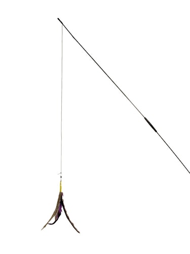 Karlie Flamingo Spielangel mit echten Federn