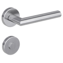 Vorschaubild Griffwerk Türgriff VIVIA Edelstahl matt - Klipptechnik