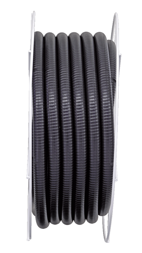 Oase Rolle Spiralschlauch , 25 m, schwarz 1"