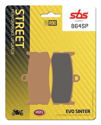 SBS Bremsbelag 864SP Street Upgrade Evo Sinter
