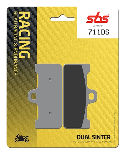 SBS Bremsbelag 711DS-1 Road Racing Endurance (Giftiger Biss)