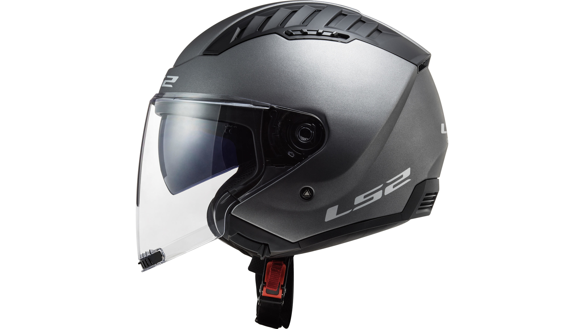 LS2 Jethelm OF600 Copter II Solid XL Grau matt