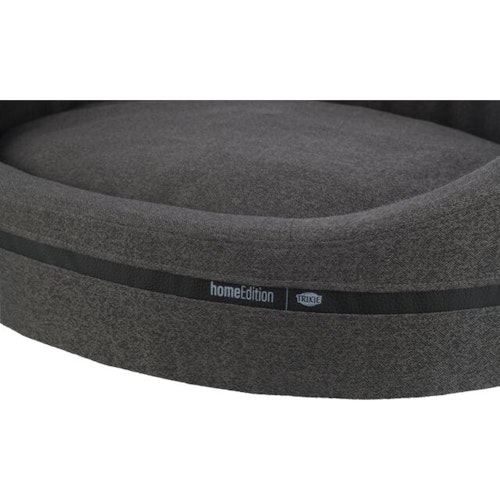 TRIXIE Bett CityStyle, oval, Dunkelgrau