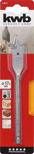 kwb Profi Flachfräsbohrer 17 mm SB 512417