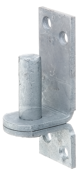 Alberts® Kloben ⌀16 mm auf Platte 115x40 mm feuervz.