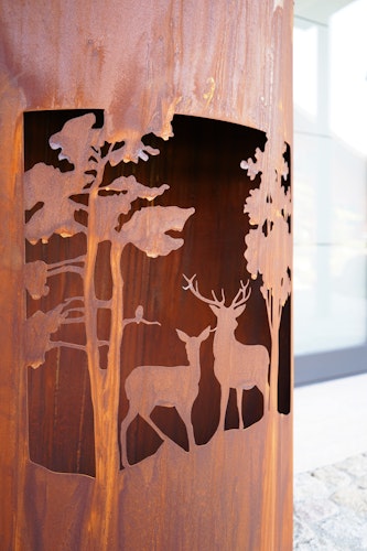 Badeko Set: Nova Hirsch (Säule, Schale & Kugel)