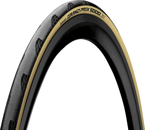 Continental Grand Prix 5000 Reifen 28 × 28C schwarz,beige