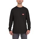 Vorschaubild Milwaukee WTLSBL-XXL Arbeits-Langarm-Shirt schwarz mit UV-Schutz 4932493037