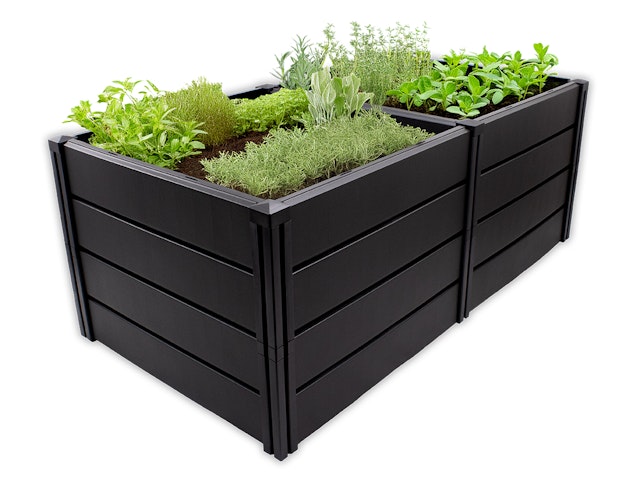 KHW Hochbeet Demeter Größe XL - B 158 x T 82 x H 61 cm - 672 l