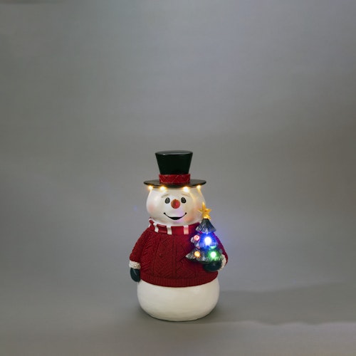Konstsmide Weihnachtsbeleuchtung LED Schneemann batteriebetrieben