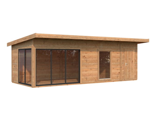 Palmako Gartenhaus Andrea 21,1 m² Slide - 44 mm