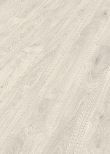 MEISTER Laminatboden MeisterDesign. laminate LL 150 2052 x 220 x 8 mm 07126 Ufereiche weiß Porensynchron-Struktur