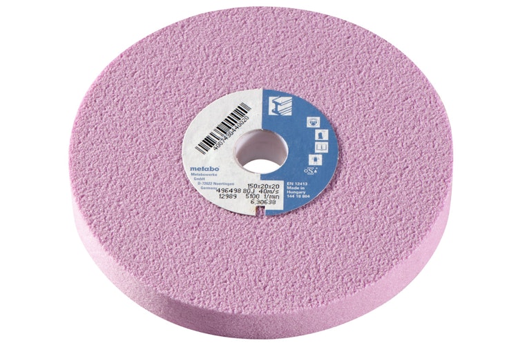 Metabo Schleifscheibe 150x20x20 mm80 JEdelkorundfür Doppelschleifer