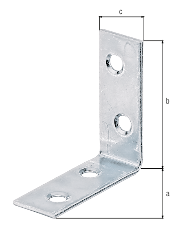 Stuhlwinkel verz. 40x40x15,0x1,75 mm (10 St.)