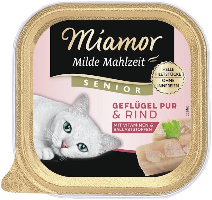 Miamor Milde Mahlzeit 100g Schale KatzennassfutterVorschaubild