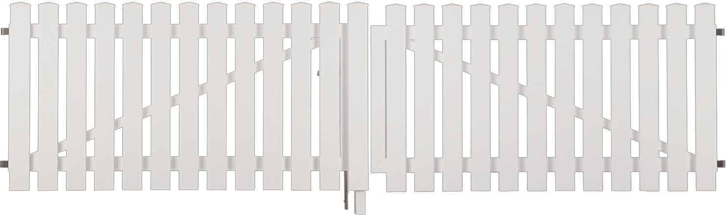 T&J LIGHTLINE Kunststoff Doppeltor weiß