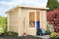 Wolff Finnhaus Gartenhaus Lüttich B - Aktionsmodell