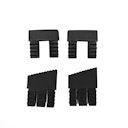 Vorschaubild Kettler Ersatzteil Bodenschoner für Stapelsessel EASY Silber / Anthrazit, 4er Set