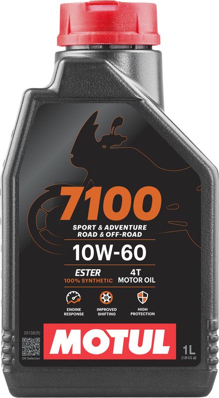 MOTUL 7100 4T Motorenöl - 10W60 1 l