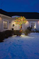 Konstsmide Weihnachtsbeleuchtung  Micro LED Lichterkette 120 bunt. GL2904
