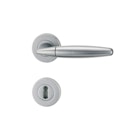 Vorschaubild Griffwerk Türgriff VIOLA Schraubrosette- Perla Silbermatt