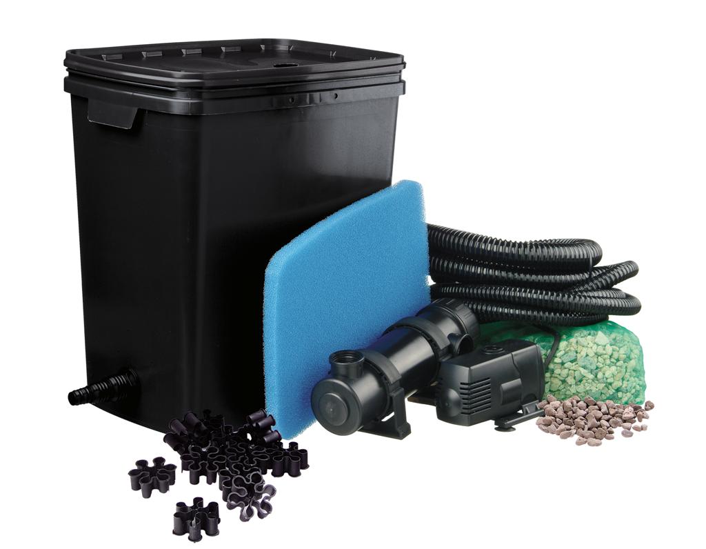 Ubbink Teichfilter FiltraPure 7000 PlusSet schwarz