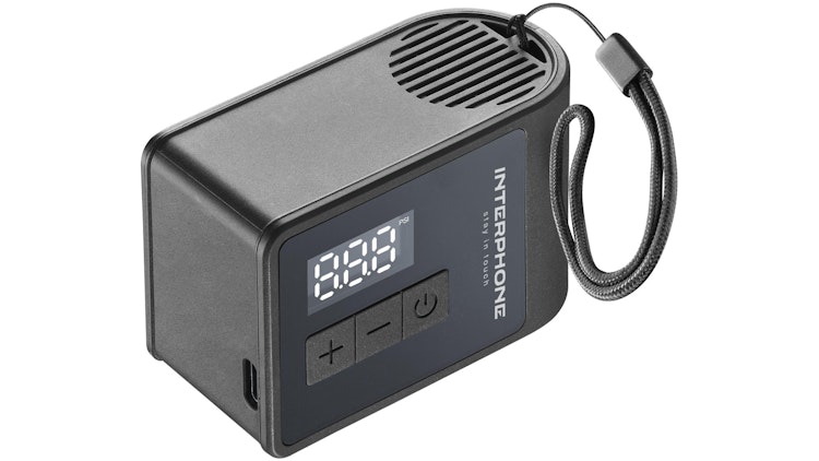 INTERPHONE Akku-Luftpumpe Air Pump Schwarz