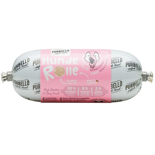 PurBello Hunderolle 200 Gramm Hundenassfutter