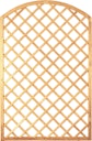 Vorschaubild T&J DIAGONAL BOGEN Rankzaun 10 x 10 cm 120 x 180/160 cm