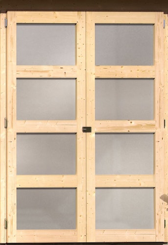 Karibu Gartenhaus Mühlentrup 3 Zweiraumhaus - 19 mm