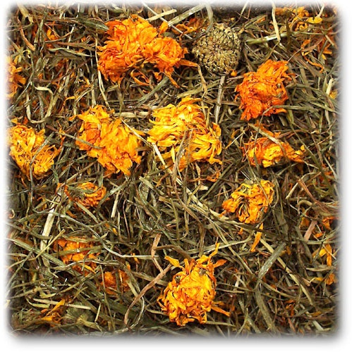 JR FARM Blütenwiese 100g Raufutter für Kleintiere