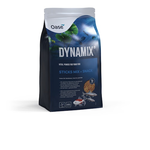 Oase Fischfutter Dynamix Sticks Mix plus Snack verschiedene Größe