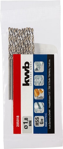 kwb HSS-G Boh 1,8mm LS PRE 205018