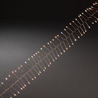 Konstsmide Weihnachtsbeleuchtung  Micro LED Lichterkette kupferfarben Draht