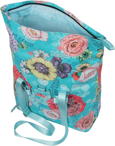 Basil Bloom Field Shoppingtasche blau