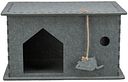 Vorschaubild TRIXIE Höhle Lene, Filz, 54 × 30 × 35 cm, grau