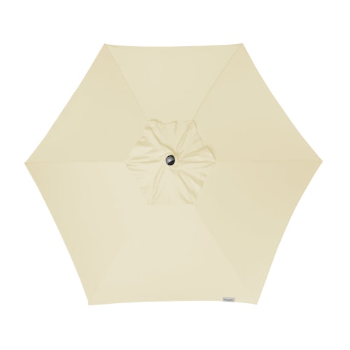 doppler Mittelmastschirm EXPERT 280 Auto-Tilt, Aluminium Silber / 100 % Polyester 180 g/m²