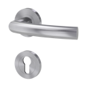 Vorschaubild Griffwerk Türgriff LORITA PROFESSIONAL Schraubrosette- Edelstahl matt