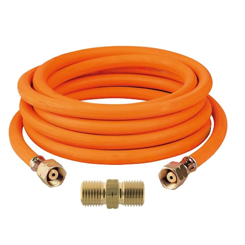 Gardenforma Gasschlauch Verlängerung inkl. Doppelnippel Verbinder