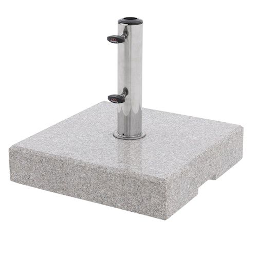 doppler Granitsockel LIFE 45 kg, Hellgrau