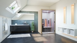 Infraworld Fenster für TrioSol Natura und Vario Natura (1950 x 450 x 40 mm), klar inkl. Holzrahmen