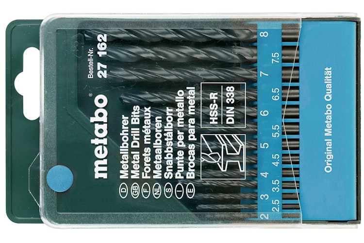 Metabo HSS-R-Bohrerkassette13-teilig
