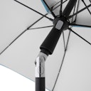 Vorschaubild doppler Strandschirm WINDPROFI 200 Manual, Aluminium Anthrazit / 100 % Polyester 80 g/m²