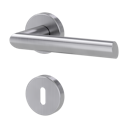 Vorschaubild Griffwerk Türgriff OVIDA K3 Edelstahl matt - Klipptechnik