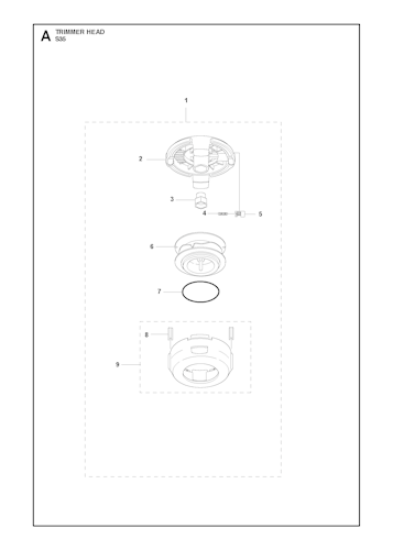 Husqvarna Zubehör und Werkzeuge 578447601 Trimmerkopf S35