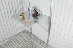 Klapptisch für Biohort Gerätehaus und Geräteschrank