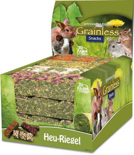 JR FARM Grainless Heu-Riegel 150g Kleintierfutter