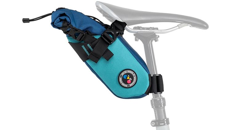 CONTEC Satteltasche Urban Nomad Rail 5.8 ocean turquoise / midnight blue
